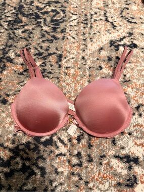 VERY SEXY Smooth Satin Push-Up Bra in Dusty Rose from Victoria’s Secret